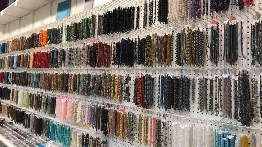 Oasis Beads & Crystals inside store
